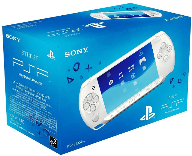 PSP E1004 Street Charcoal Black box art for PSP